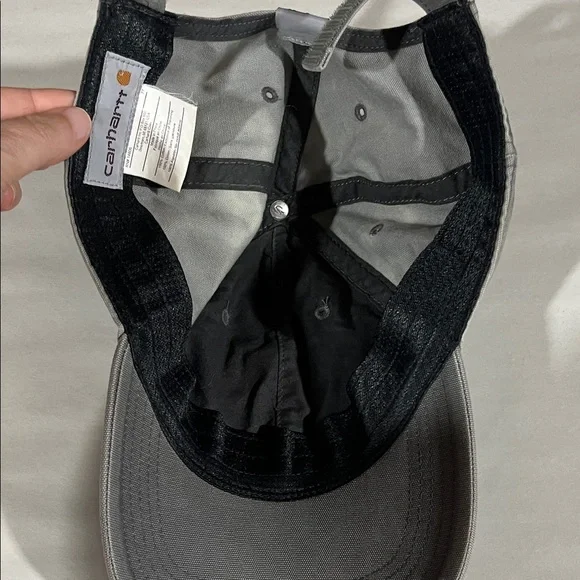 Carhartt Lot of Two Men's Gray Caps with Yellow Embroidery - Picture 7 of 15